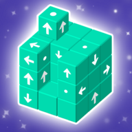 轻点3D方块立方拼图(Tap Away 3D Block Cube Puzzle)_logo